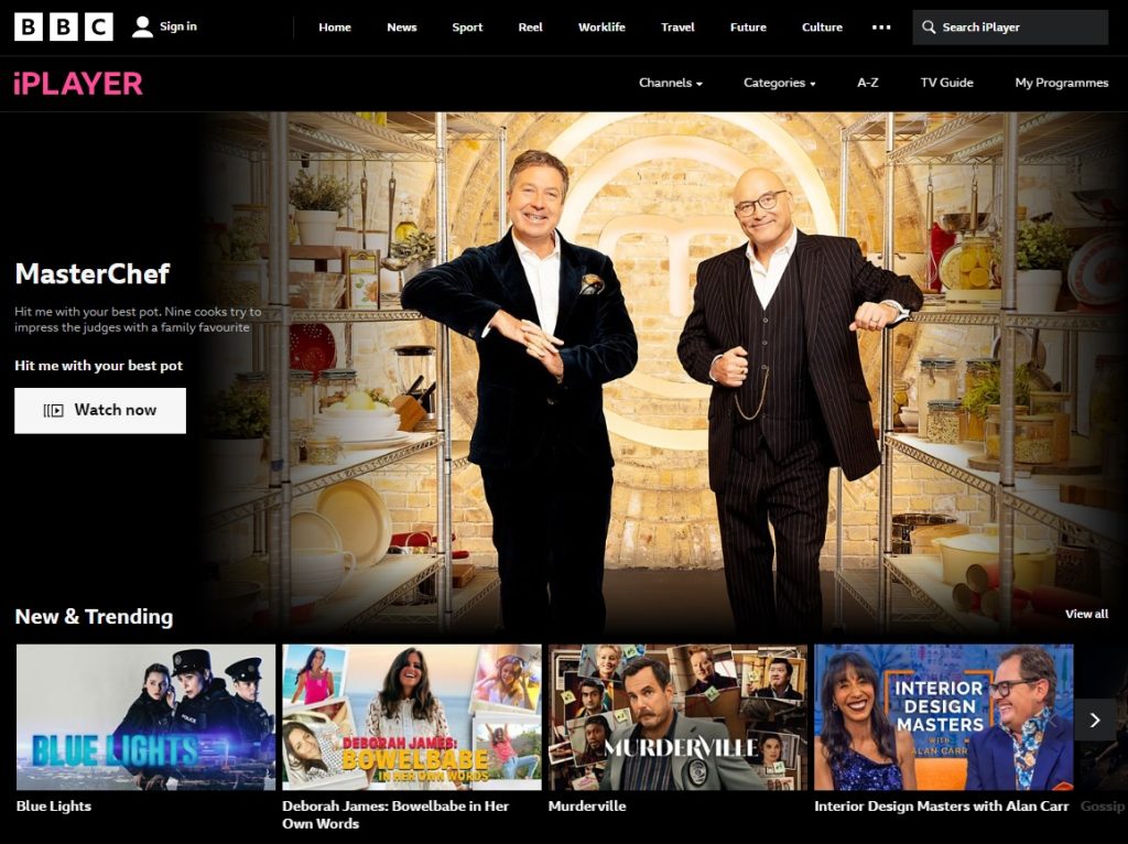 how to watch BBC iPlayer in USA