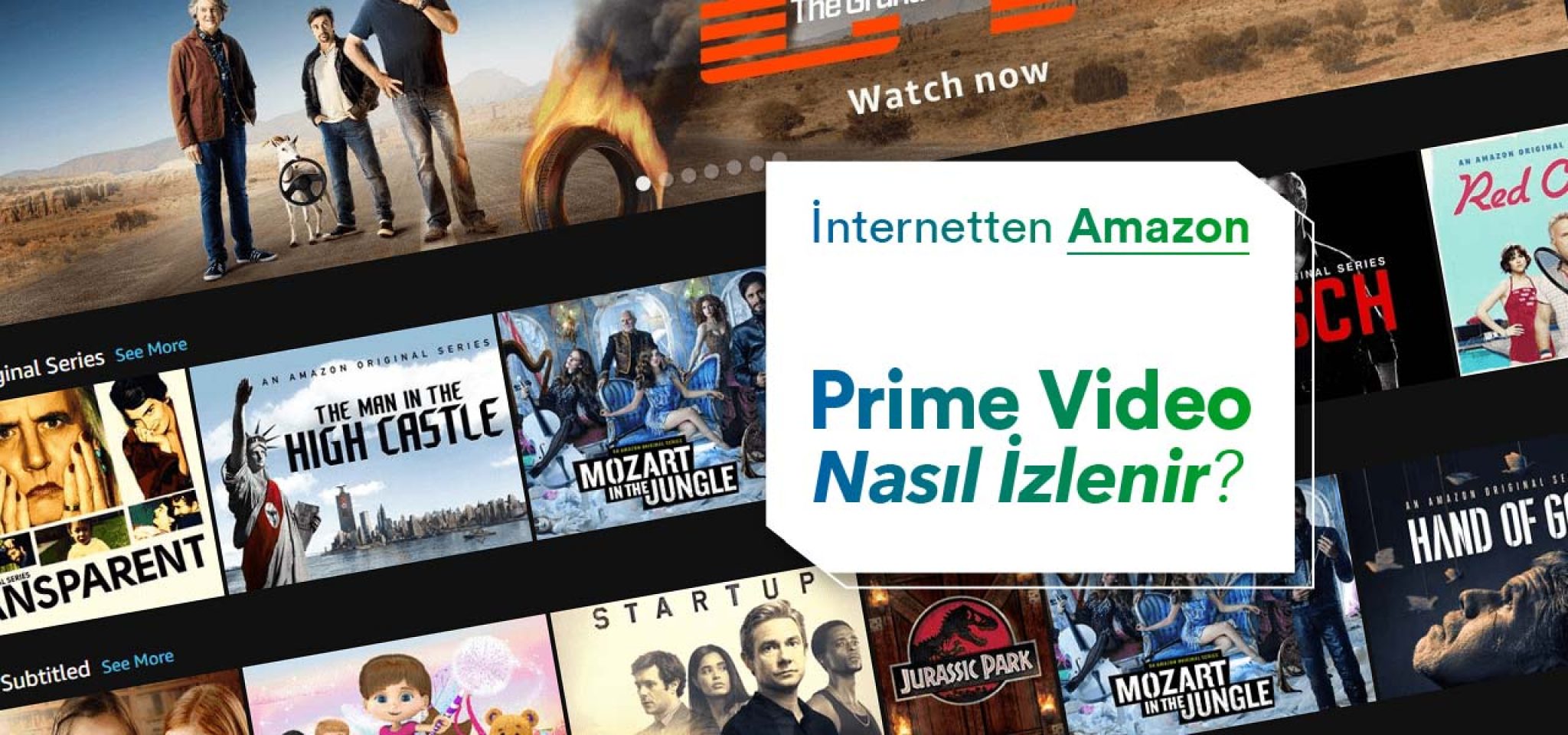 Amazon Prime Video Türkiye den Nasıl İzlenir