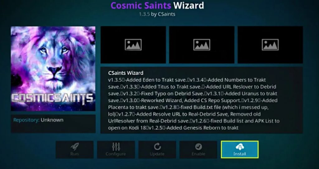 cosmic saints wizard