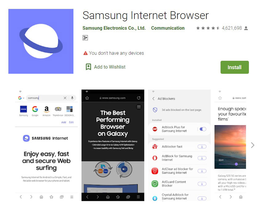 browser per android