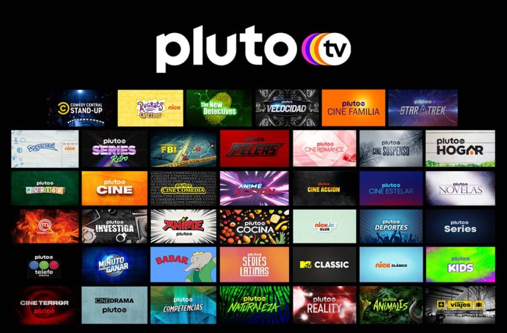 pluto tv gratis online