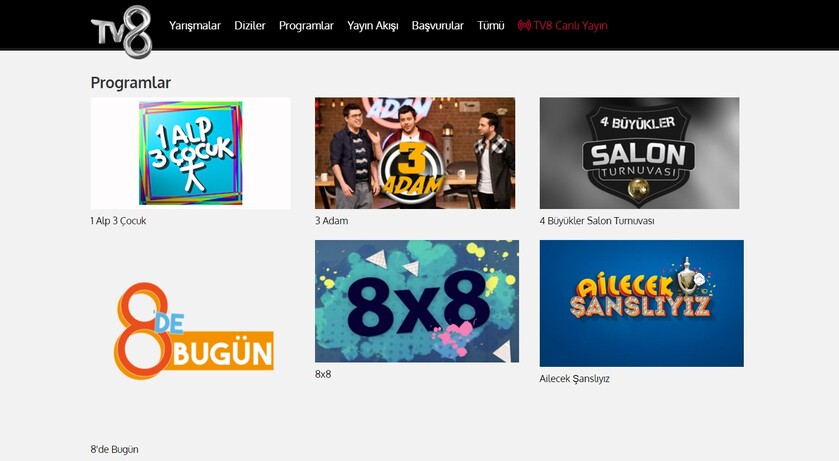 türk televizyonu canlı yayın