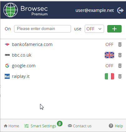 is browsec free